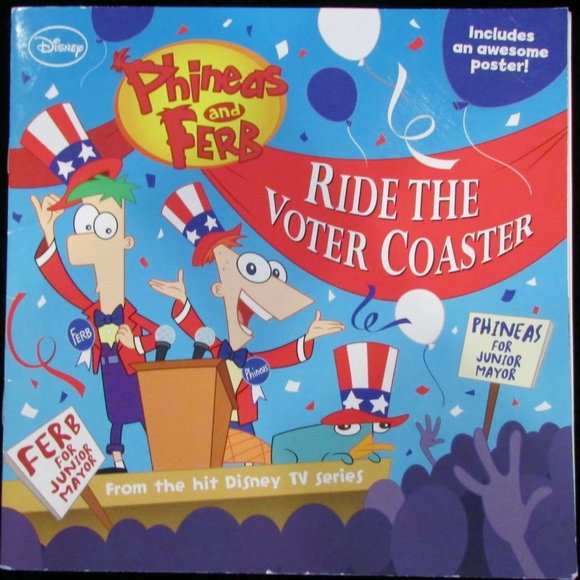 Ride the Voter Coaster! by Disney Book Group Staff (2012, Paperback) - Picture 1 of 2